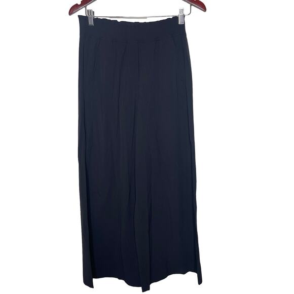 lululemon Stretch Woven Ruffle-Waist Wide-Leg Cropped Pant Sz S - Picture 1 of 6